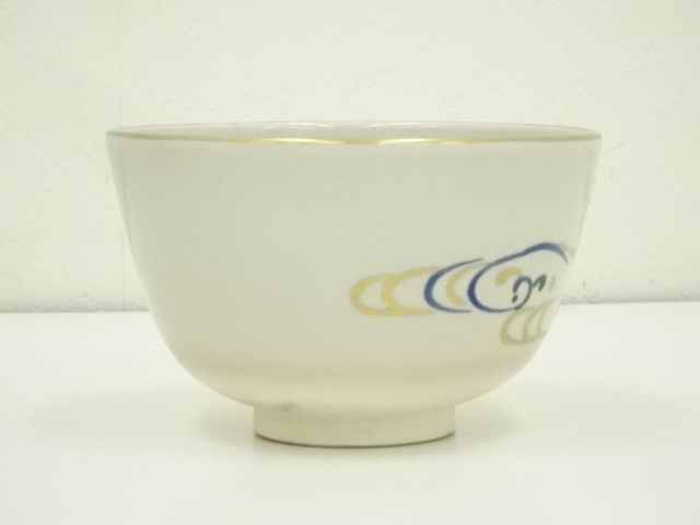 道具 ] - 道具 京焼 加藤松香造 古清水流水絵茶碗（共箱） | ネット